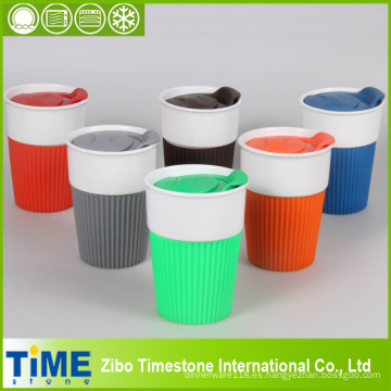 Taza de café de promoción de porcelana de 10oz de alto rendimiento (710803)